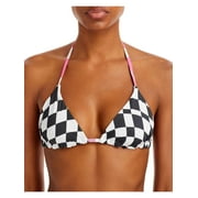 Solid & Striped Womens Iris Reversible Halter Bikini Swim Top