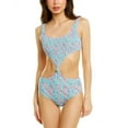 thumbnail image 1 of Solid & Striped womens  Bailey One-Piece, s, Blue, 1 of 3