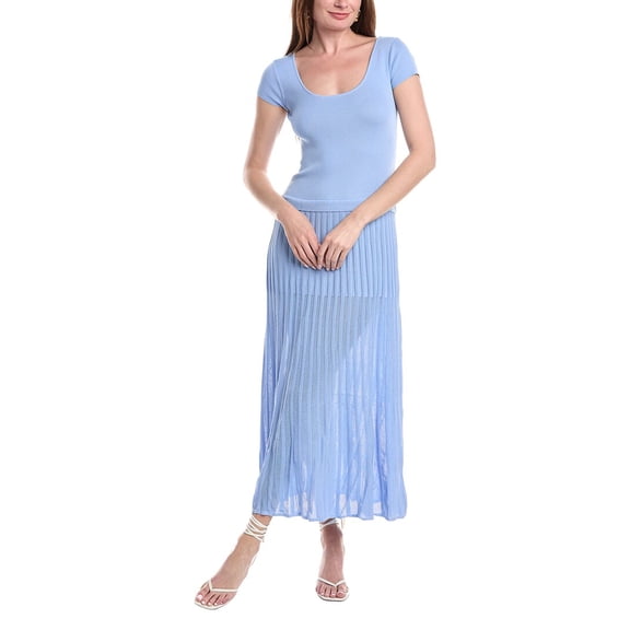 Solid & Striped womens  The Bridget Maxi Dress, xs, Blue