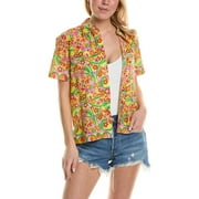 Solid & Striped womens  The Cabana Shirt, L, Yellow