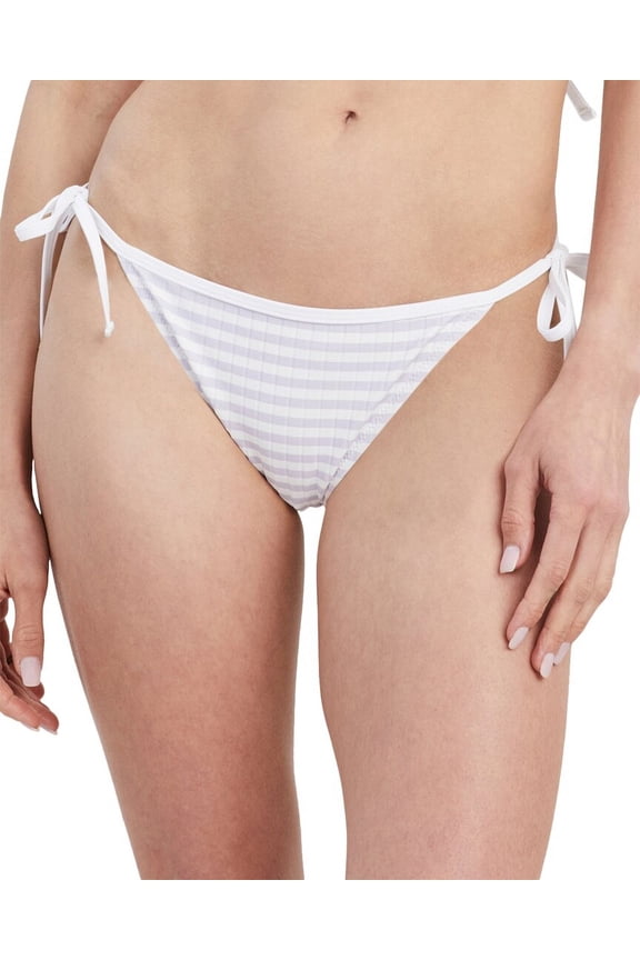 womens The Iris Bikini Bottom, l, Purple
