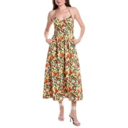 Solid & Striped womens The Lolita Mid Dress, xs, Blue