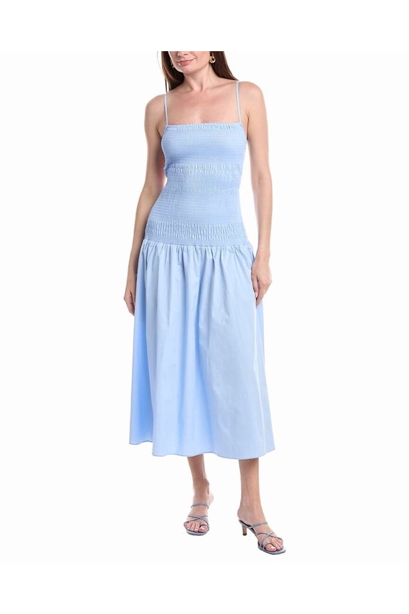 womens The Vida Maxi Dress, s, Blue