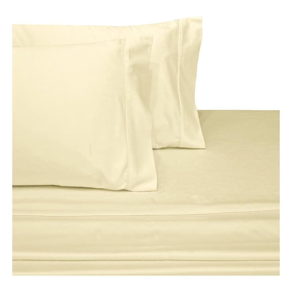 Solid Super Single Microfiber Attached Waterbed Sheets with Pole Attachment. Pole not Included