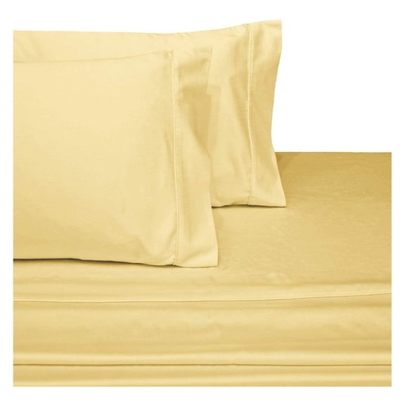 Solid Super Single Microfiber Attached Waterbed Sheets with Pole Attachment. Pole not Included