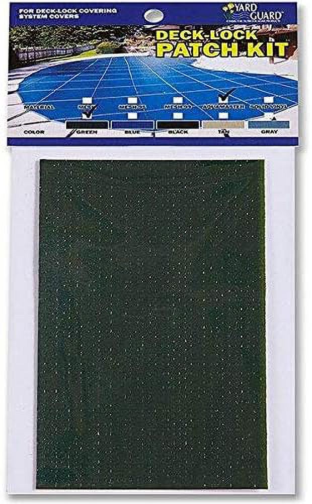 Solid Swimming Pool Safety Cover Patch Kit Green