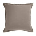 thumbnail image 1 of Solid Taupe Euro Sham, 27" x 27", 1PC, 1 of 1