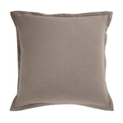 Solid Taupe Euro Sham, 27 x 27, 1PC