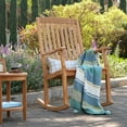 thumbnail image 1 of Solid Teak Wood Arie Outdoor Rocking Chair, 1 of 7