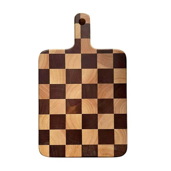 Solid Teak Wood Cutting Board for Meat, Bread & Pizza, Large Kitchen Chopping Block,All-Purpose Serving Board