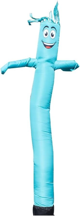 Solid Teal 6' Foot Tall Inflatable Tube Man Replacement Body - Air ...