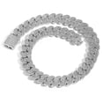 thumbnail image 1 of Solid Thick Miami Cuban Link Chain for Men, Width 20mm Iced Out Mens Cuban Chain, Extra Shiny Big Hip Hop Cuban Link Chain Necklace, 16-24 Inch - Gift Box Included, 1 of 7