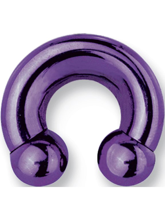 Solid Titanium Circ BB 00G (9.2mm) 5/8 (15mm) Dia Int Thrd Solid Titani Titanium