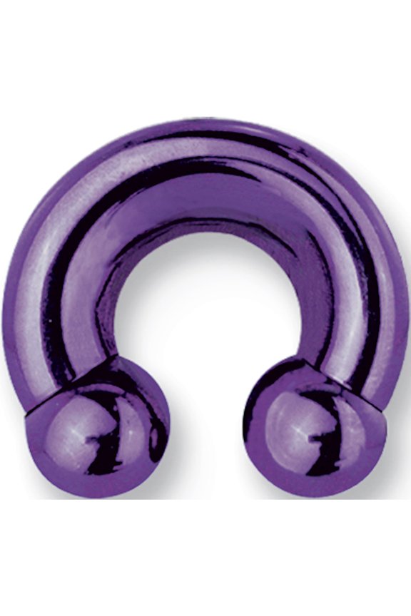 Solid Titanium Circ BB 00G (9.2mm) 5/8 (15mm) Dia Int Thrd Solid Titani Titanium