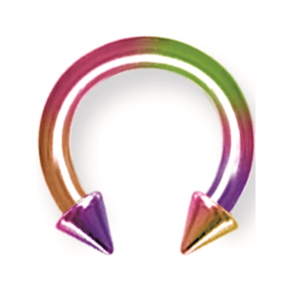 Solid Titanium Circ BB w Titanium Cones 10G (2.6mm) 1/2 (13mm) Dia w 5m Titanium