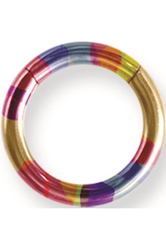 Solid Titanium Continuous (Seamless) Captive 10G (2.6mm) 7/16 (12mm) Di Titanium