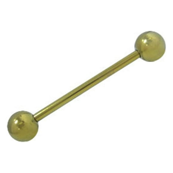 Solid Titanium Piercing Barbells 14G - Perfect for Nipples and Tongue- Sold Each