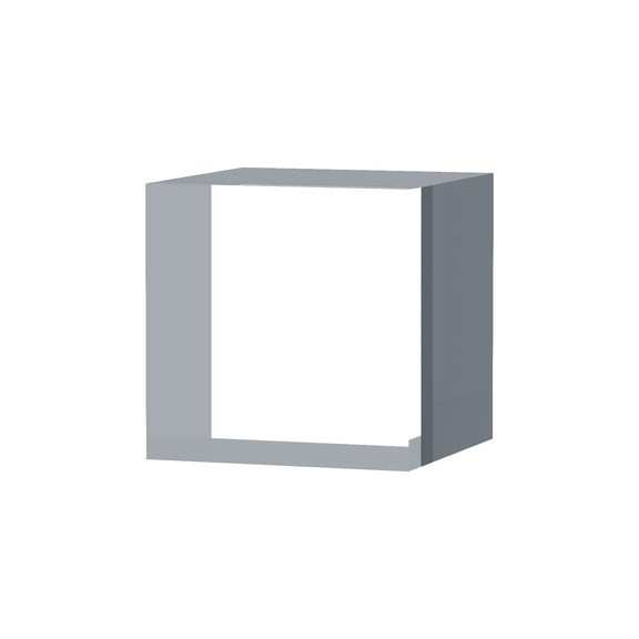 Plastic-Craft Solid Tumbled Acrylic / Plexiglass Cube, Clear, 1-1/2"