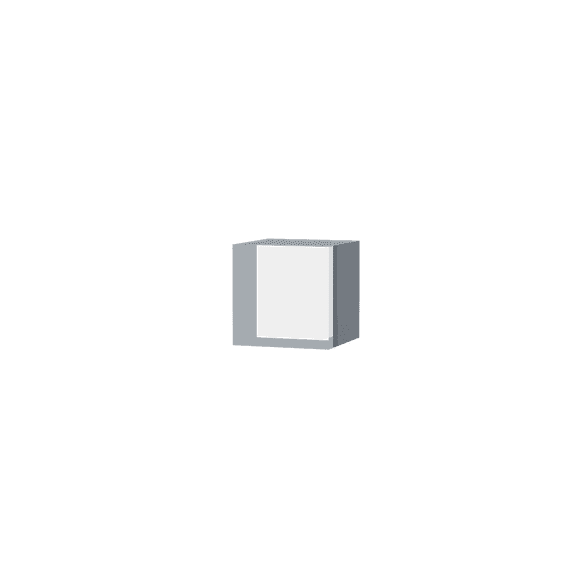 Solid Tumbled Acrylic Cube / Plexiglass Block - Transparent / Clear - 2"