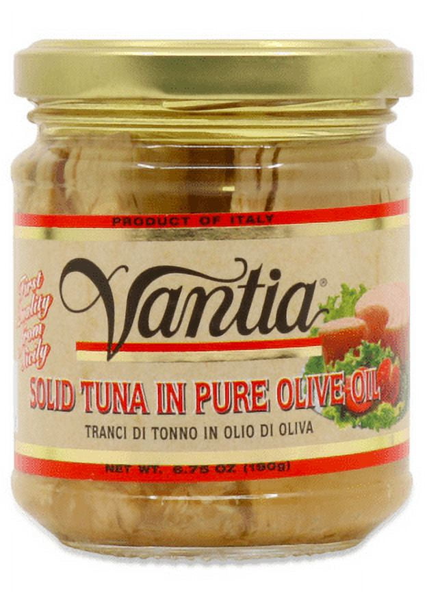 Solid Tuna in Pure Olive Oil 7 oz (PACKS OF 6)