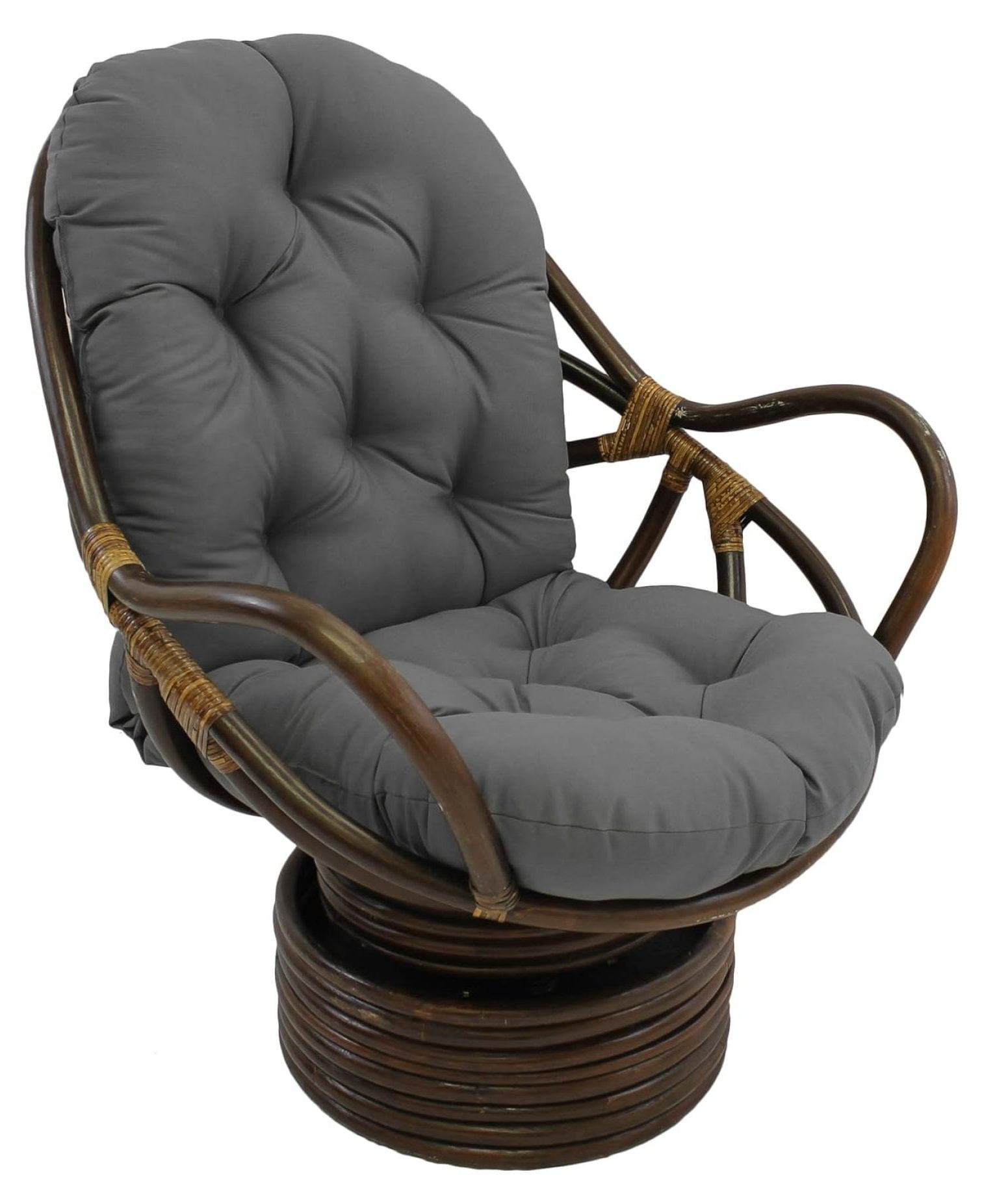 Cane swivel chair cushions sale