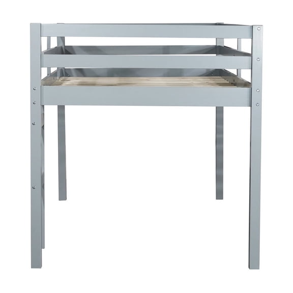 Solid Twin Loft Bed with Spacious Storage / Sturdy Structure for Long - lasting Use