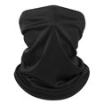 thumbnail image 1 of Solid Unisex Summer Neck Gaiter Sun Protection Ice Silk Cooling Face Mask Neck Scarf Thin Breathable Bandana for Cycling Fishing 1 PC Black One Size, 1 of 6
