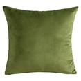 thumbnail image 1 of Solid Velvet Pillow Cover, Soft Plush Square Cushion Case with Invisible Zipper Decorative, for Sofa Bedroom Living Room Car Home Decor (Insert Not Included), 1 of 5