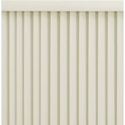 Solid Vertical Privacy Blinds 78 x 84, White & Alabaster