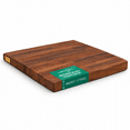 Solid Tech Countertop Solid Walnut Wood Butcher Block Countertop, 24