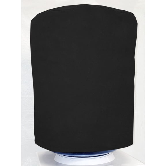 Solid Water Bottle Cover by Penny's Needful Things (5 Gallon Cover)(Down Spout) (Black)