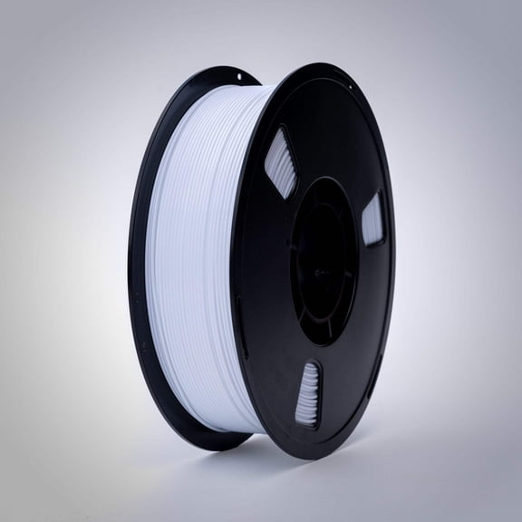 Solid White PETG Filament 1.75mm 1kg