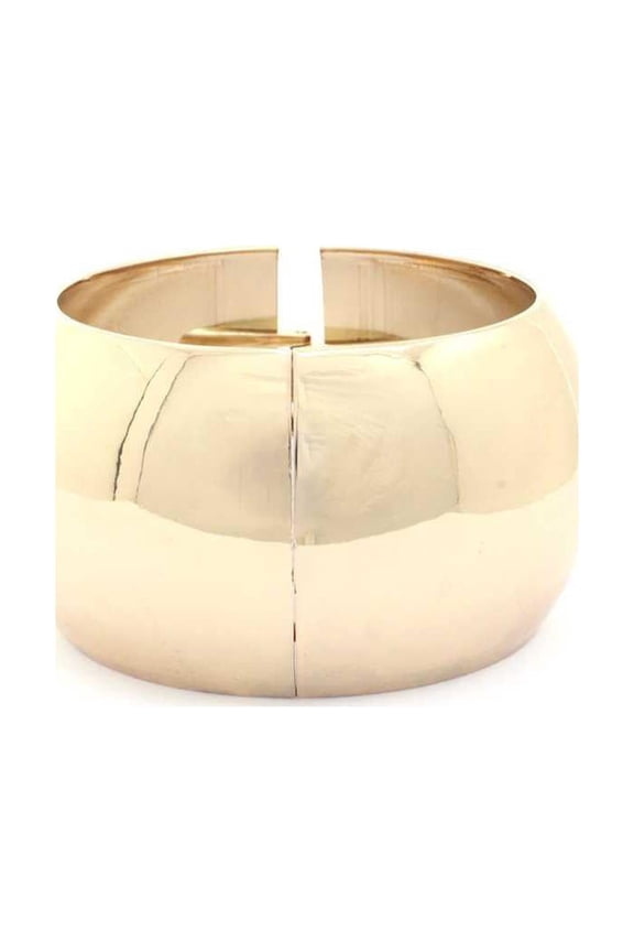Solid Wide Cuff Bracelet