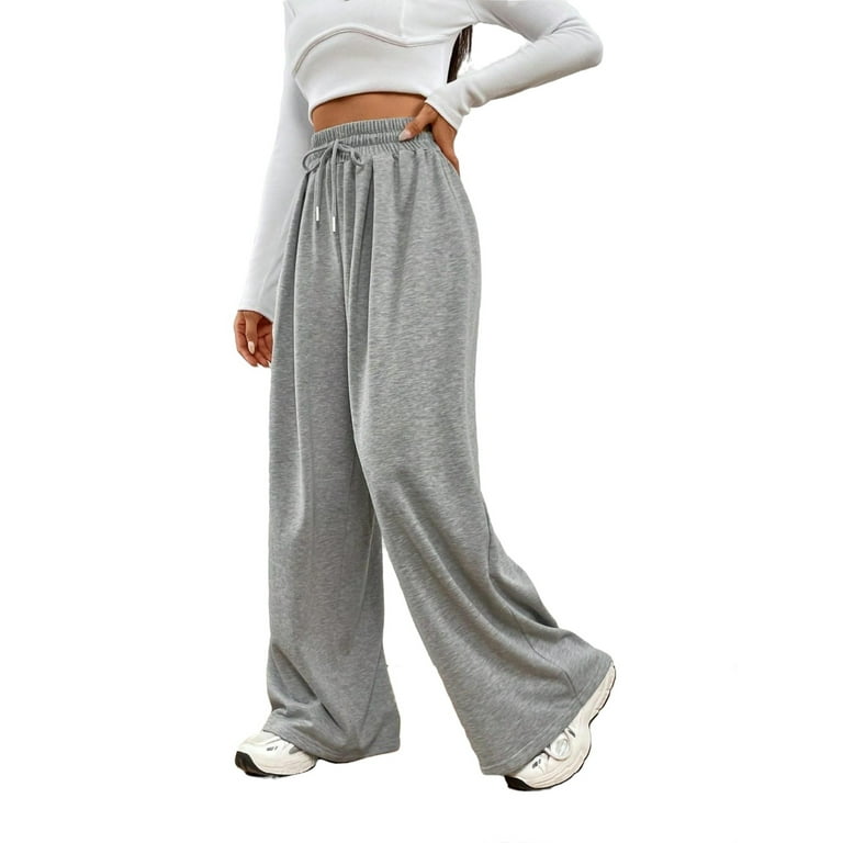 Walmart grey sweatpants women's sale