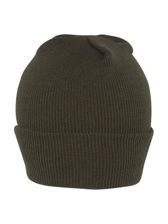 Solid Winter Long Beanie, Olive