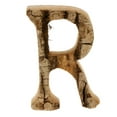 thumbnail image 1 of Solid Wood 26 Alphabet Letter Marquee Spells Wall Door Road Floating Sign R, 1 of 8
