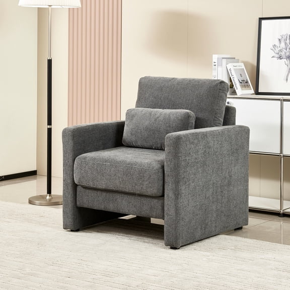 Solid Wood Base - Ergonomic Seating Design - Office Break - Complements Rustic Style