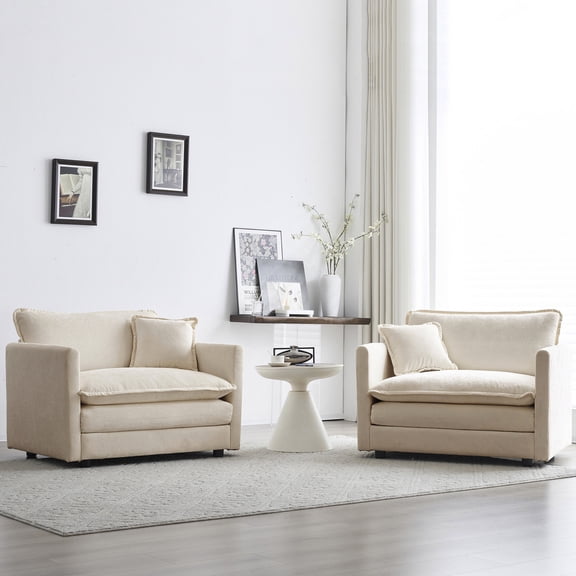 Solid Wood Base - Form Multi - seater Sofa - TV Lounge - Body - hugging Comfort