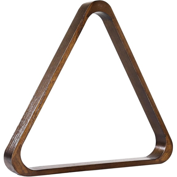 Solid Wood Billiard 8-Ball Triangle / 9-Ball Diamond Pool Ball Racks for 2-1/4" Pool Balls, Pool Table Accessories