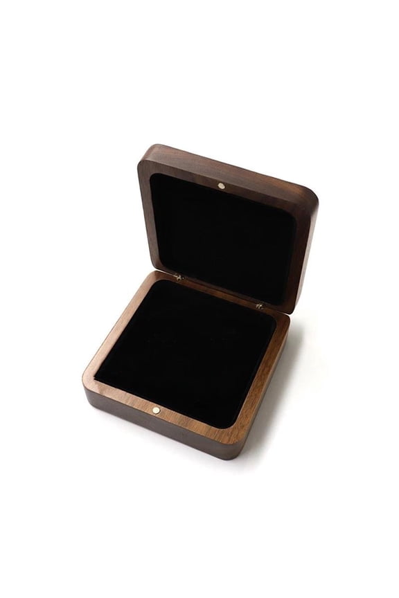 Solid Wood Black Walnut Jewelry Packaging Bracelet Box Jewelry Box Gift Box Pendant Box Necklace Box