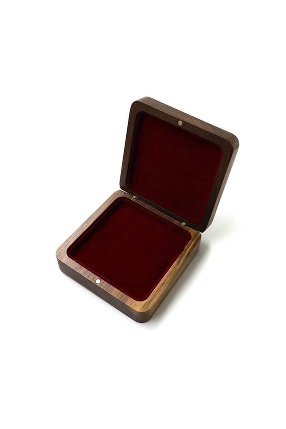 Solid Wood Black Walnut Jewelry Packaging Bracelet Box Jewelry Box Gift Box Pendant Box Necklace Box
