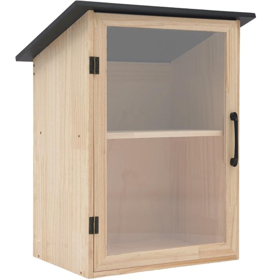 Solid Wood Blessing Box for Community Sharing, Schools (20"14.3"21.85")