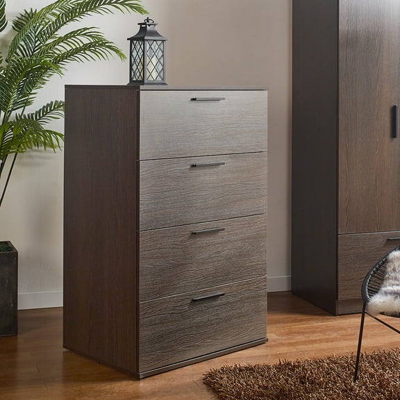 Solid Wood Chest With Easy Access Drawer Feature Extra Deep Storage Scratch Resistance