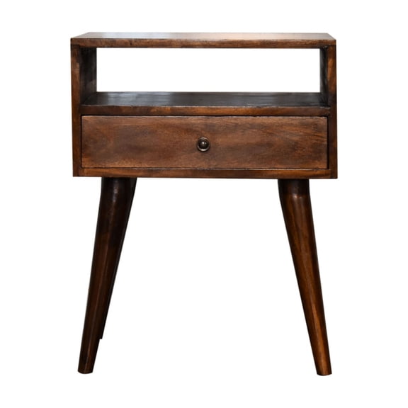 Solid Wood Composition - Contemporary Style - Bedside Location - Adds Sophistication