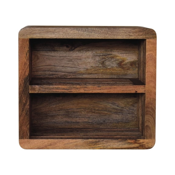 Solid Wood Composition - Wall Mounted Design - Bedroom Decor - Bedside Storage Cabinet