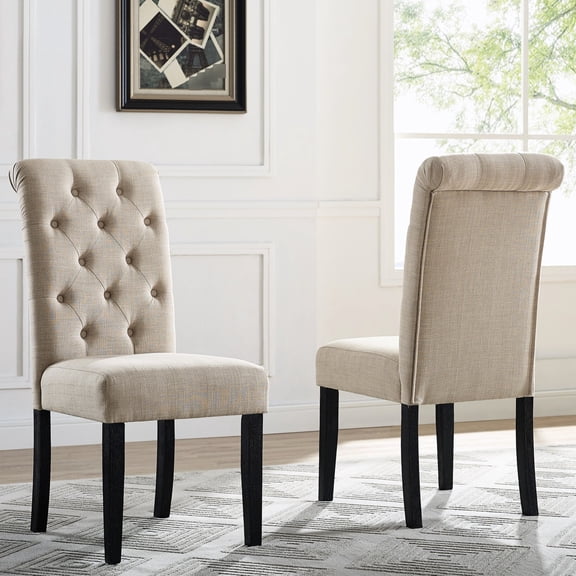 Solid Wood Construction - Button Tufting - Breakfast Nook - Cozy and Stylish Seating