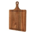 thumbnail image 1 of Solid Wood Cutting Board with Handle - Large Kitchen Chopping Board for Meat, Vegetables, and Cheese - Dishwasher Safe, Food-Grade, Durable Cutting Surface, 1 of 5
