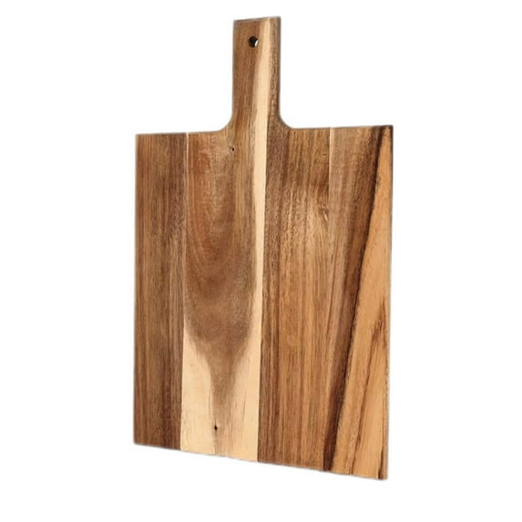 Solid Wood Cutting Board Kitchen Chopping Board with Handle Cutting Board Household Meat Cutting Board Food-Grade Wooden Chopping Board