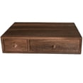 thumbnail image 1 of Solid Wood Desktop Storage Box Height Display Collection Rack Multi-functional Jewelry Stationery Drawer Organizer, 1 of 7