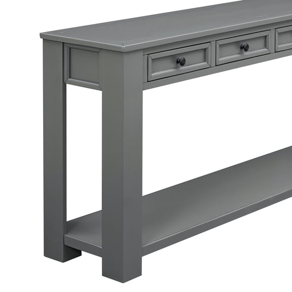 Solid Wood Frame - 220 lbs Top Weight Limit - Foyer Area - Stylish Accent Table